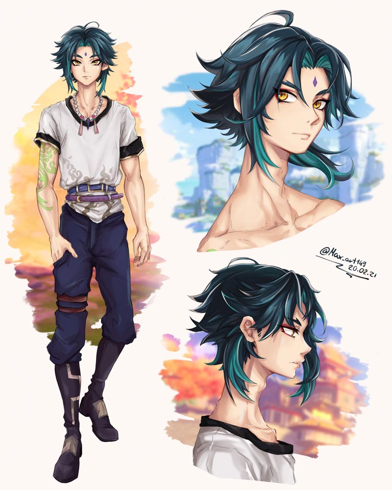 晚安原神#原神同人图#P站涩图福利【2月24日新】