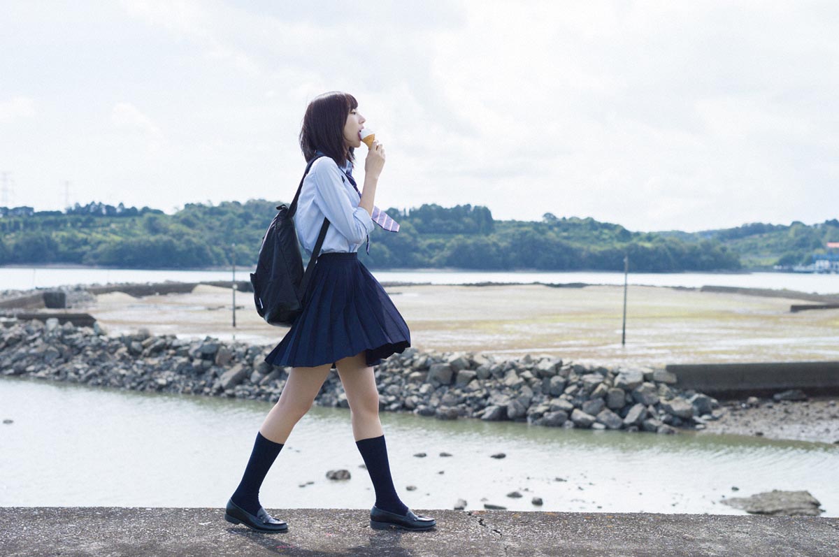 【武田玲奈】可爱JK制服&amp;泳装【写真合集36P】