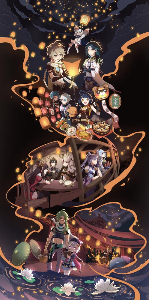 晚安原神#原神同人图#P站本子【2月25日新】