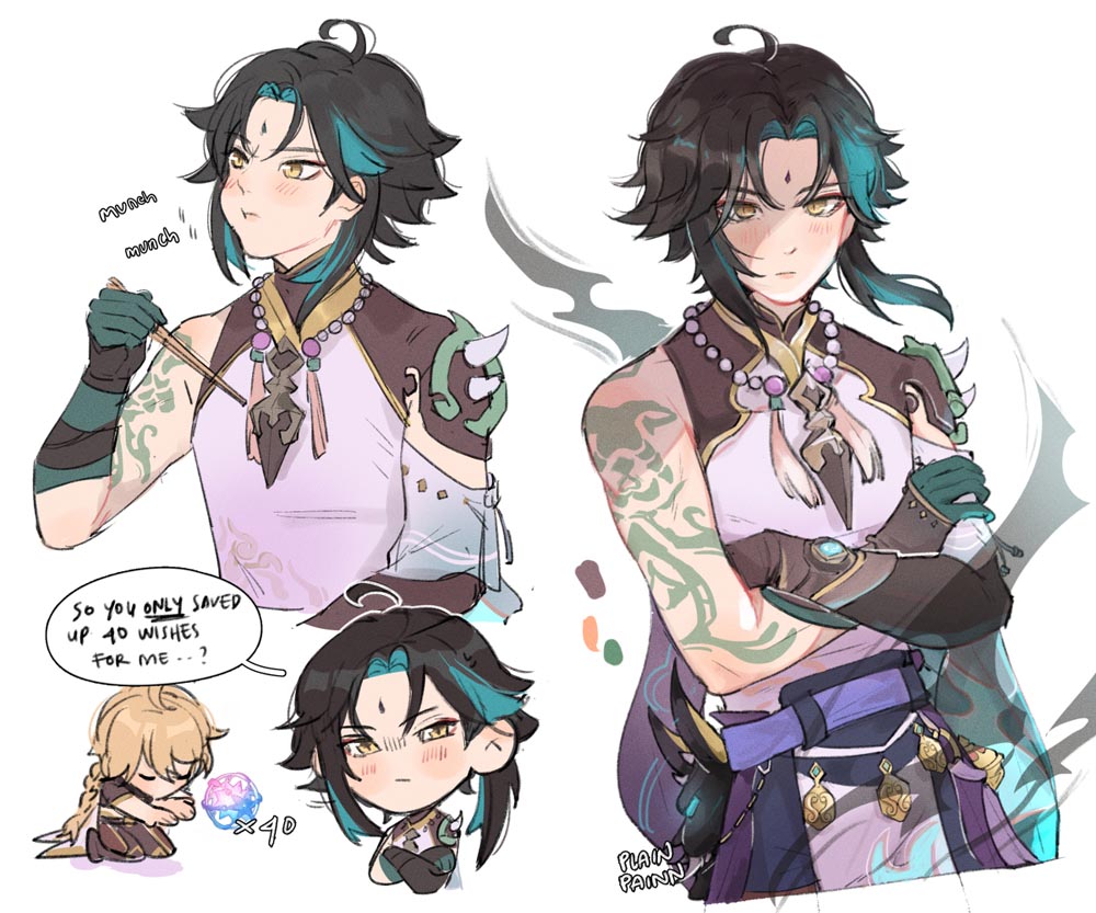 每日好图：早安原神#原神同人图#P站本子【2月26日新】