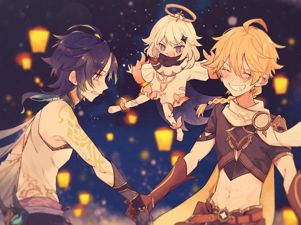 每日好图：早安原神#原神同人图#P站本子【2月26日新】