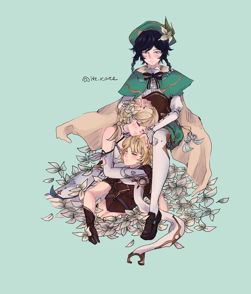 每日好图：晚安原神#原神同人图#P站本子【2月26日新】