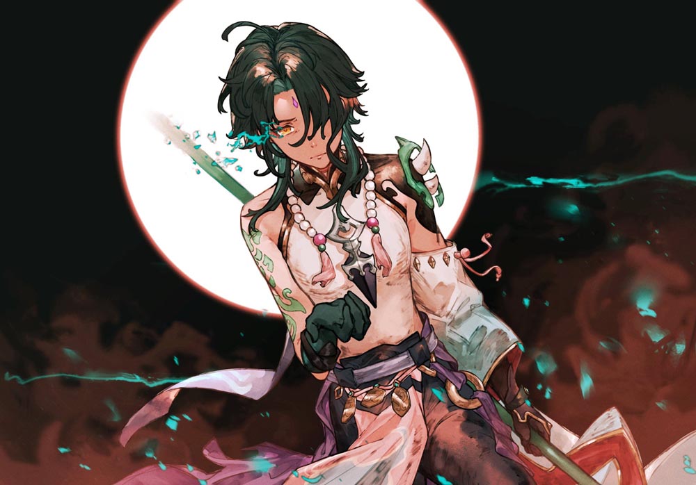 每日好图：晚安原神#原神同人图#P站本子【2月26日新】