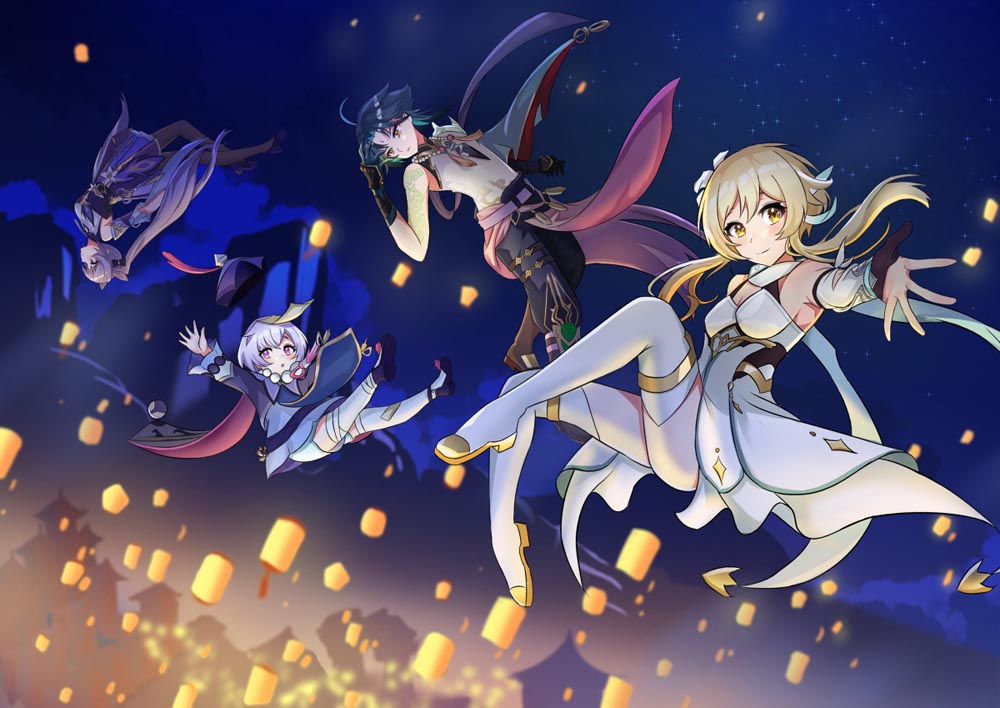 每日好图：早安原神#原神同人#P站福利图【2月27日新】