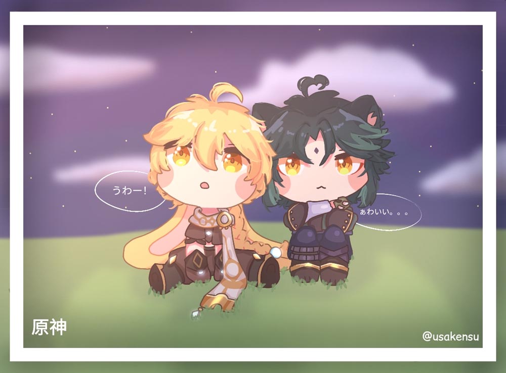 每日好图：午安原神#原神同人#P站本子【2月28日新】