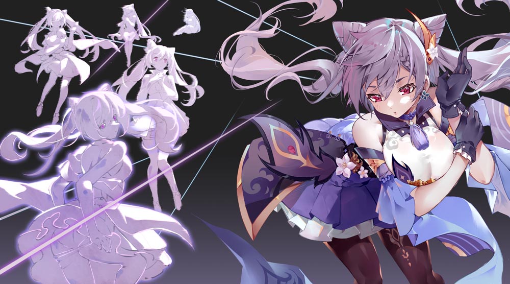 每日好图：晚安原神#原神同人#P站本子【2月28日新】