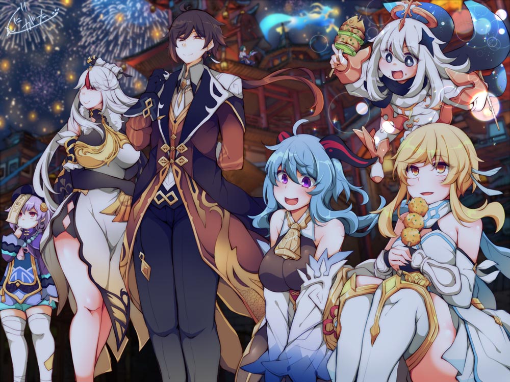 早安原神#原神同人#P站福利涩图【3月2日新】