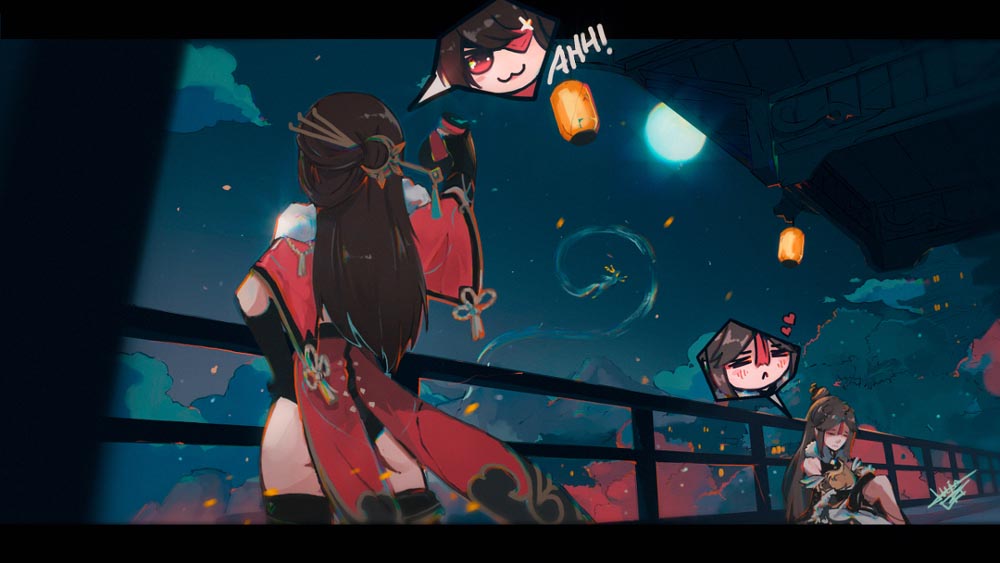 晚安原神#原神同人#P站福利涩图【3月2日新】