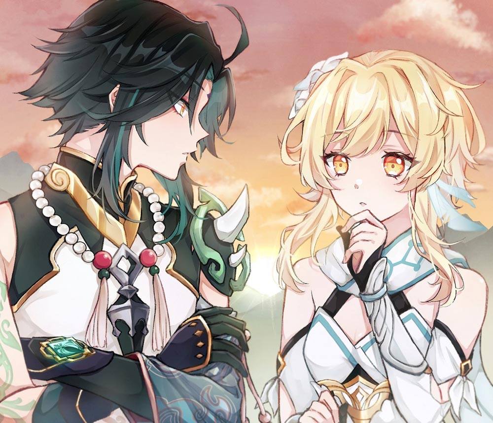 每日好图：早安原神#原神同人#P站福利【3月3日新】