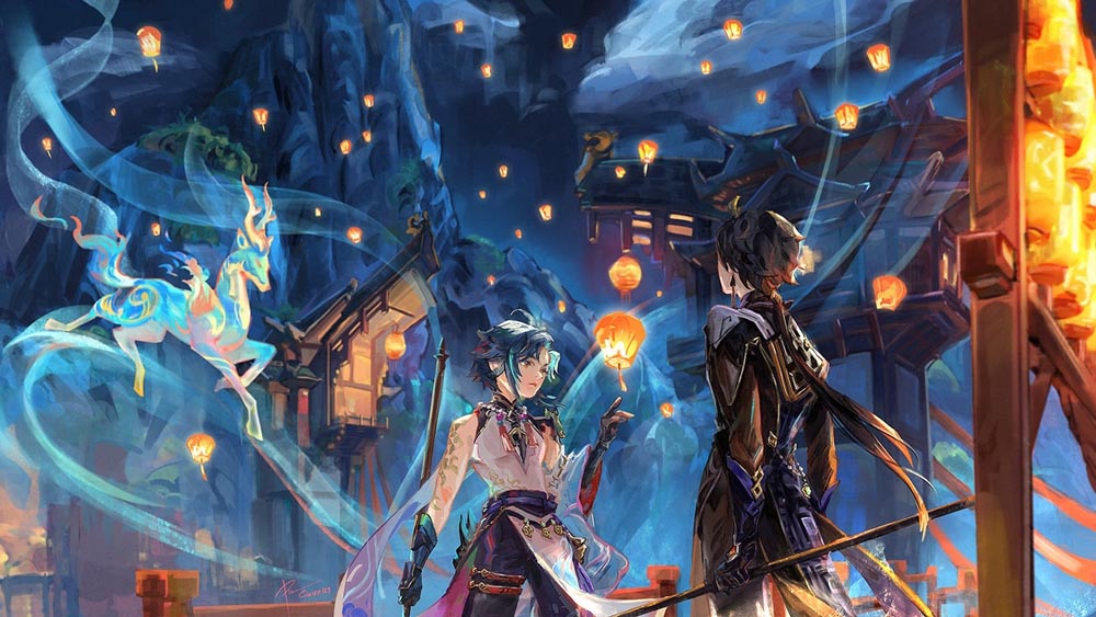 每日好图：午安原神#原神同人#P站福利【3月3日新】