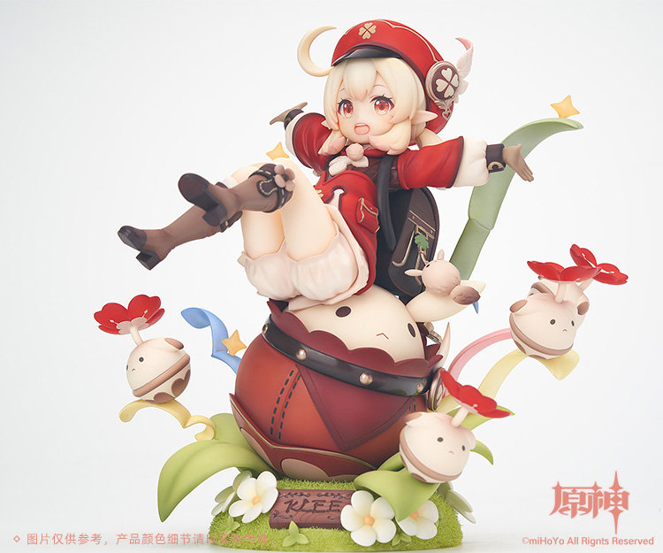 原神：“可莉” 官方1/7静态手办 公布，售价788