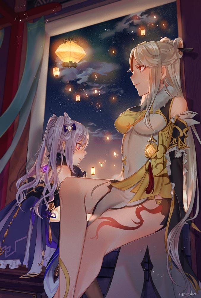 每日好图：午安原神#原神同人图【3月4日新】