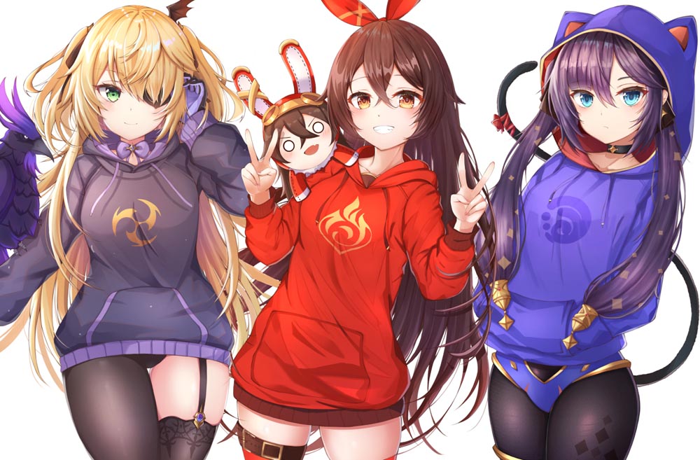 每日好图：午安原神#原神同人图【3月4日新】