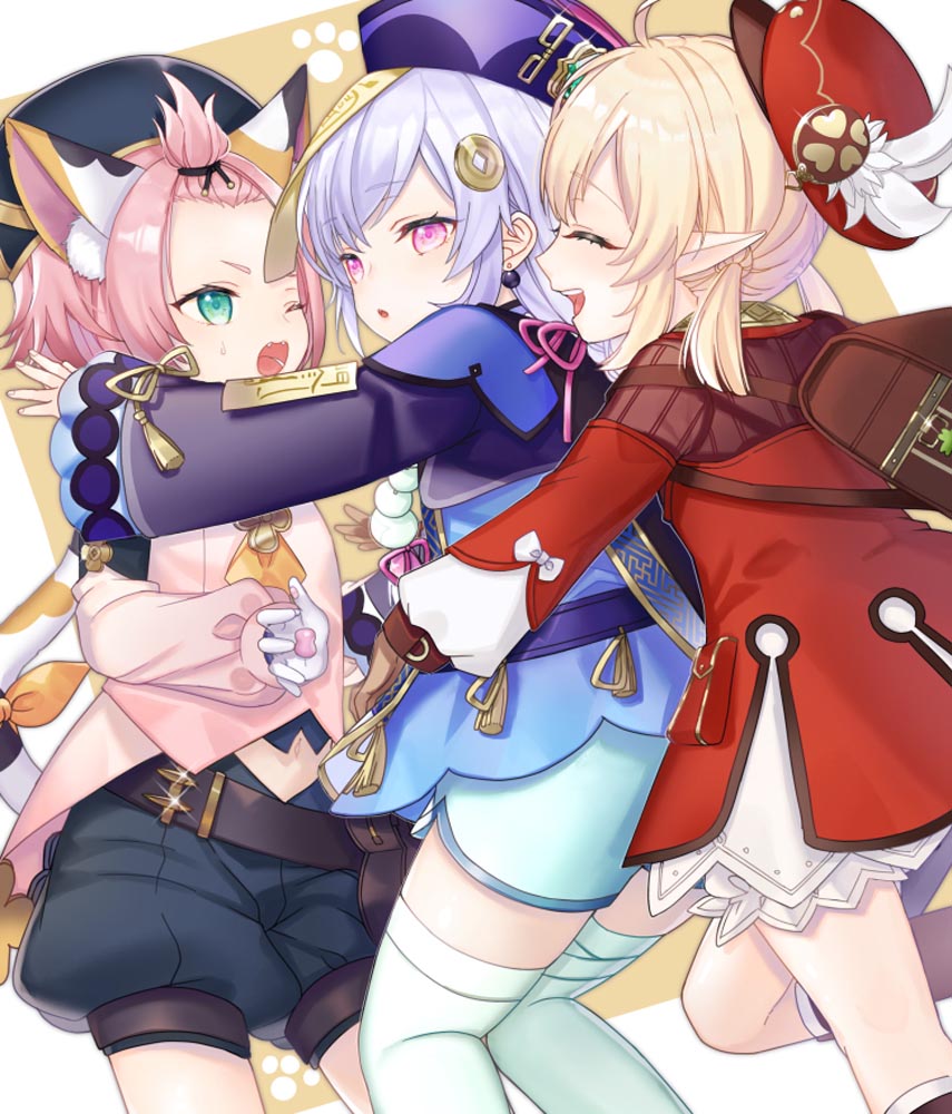 每日好图：午安原神#原神同人图【3月4日新】