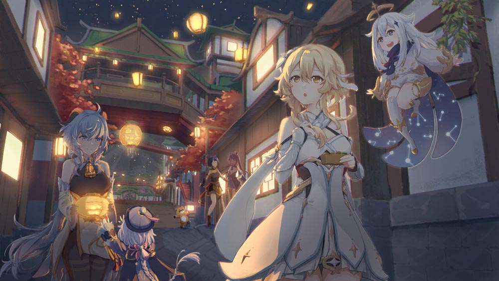 每日好图：午安原神#原神同人图【3月5日新】