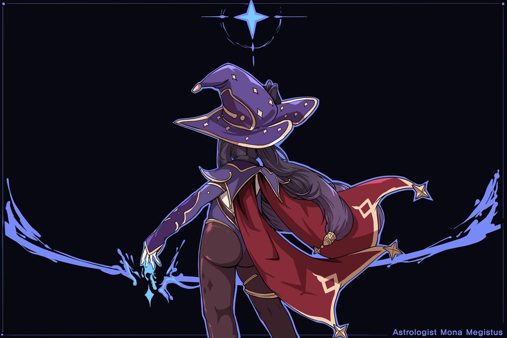 每日好图：晚安原神#原神同人图#P站福利H【3月8日新】