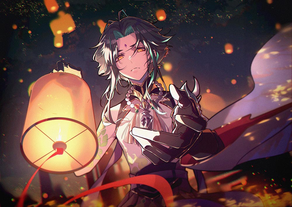 每日好图：午安原神#原神同人图#P站好图【3月12日新】