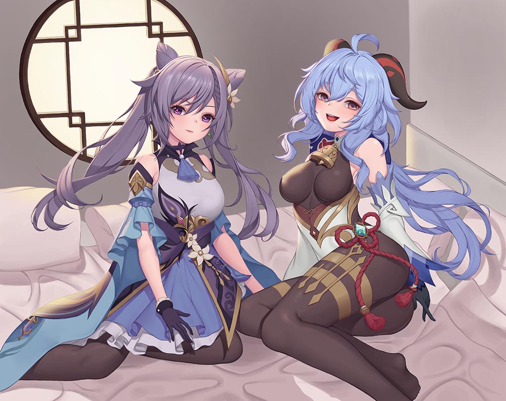 每日好图：早安原神#原神同人图#P站福利本子【3月13日新】