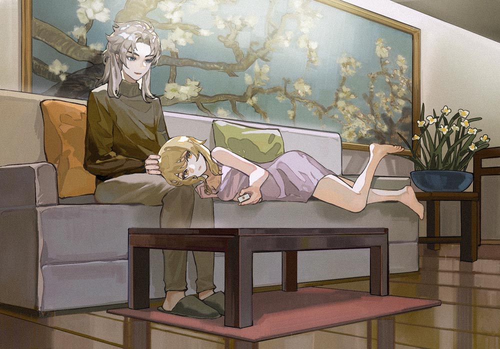 每日好图：午安原神#原神同人图#P站福利本子【3月13日新】