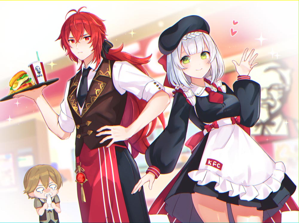 早安原神#原神同人图#P站邪恶H【3月14日新】