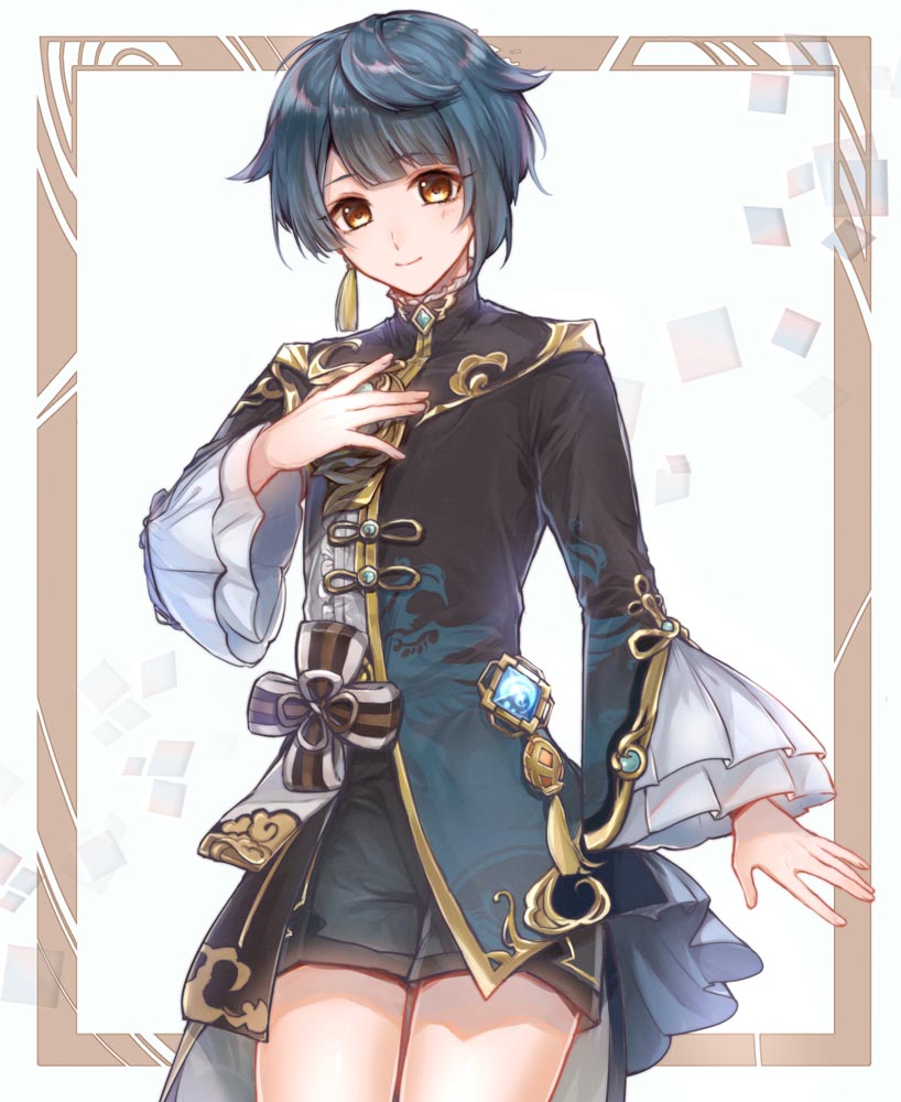 每日好图：早安原神#原神同人图#P站福利【3月19日新】