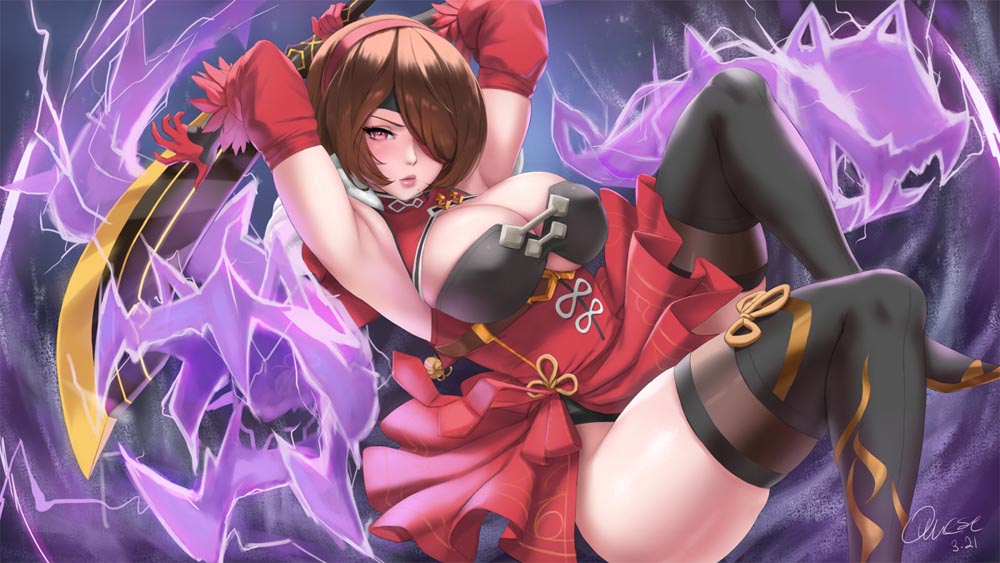 每日好图：午安原神#原神同人图#P站福利【3月19日新】