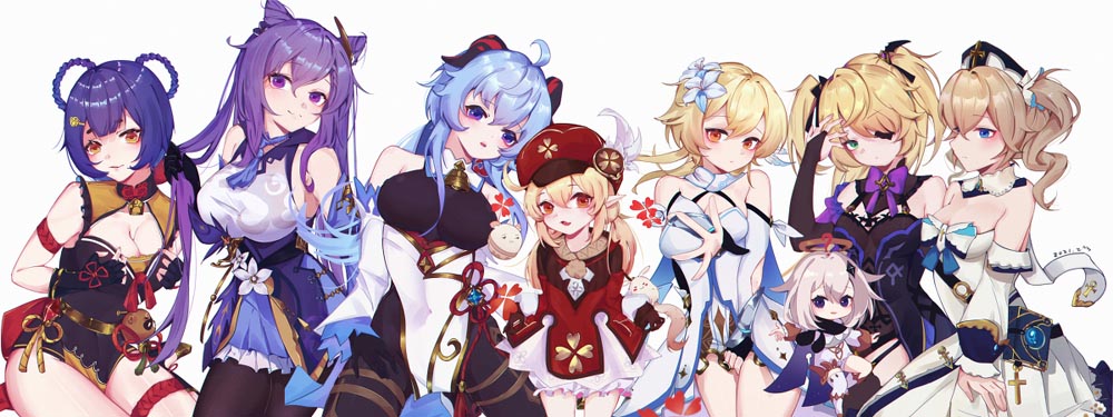 每日好图：午安原神#原神同人图#P站福利【3月19日新】