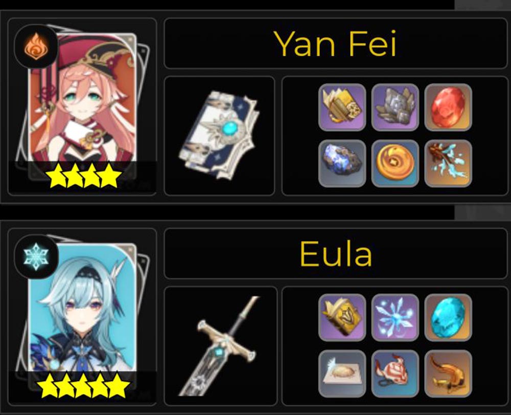 原神内鬼：两个1.5新人物【烟绯/优菈】多图