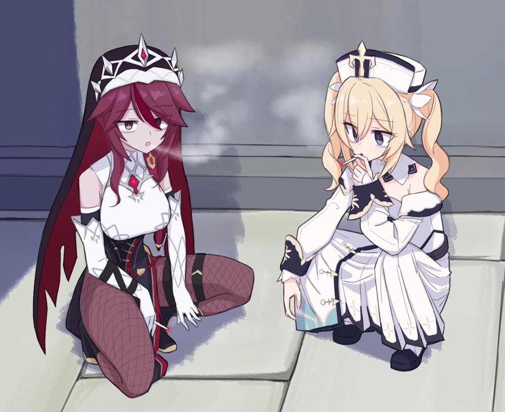 每日好图：晚安原神#原神同人图#P站福利【3月19日新】