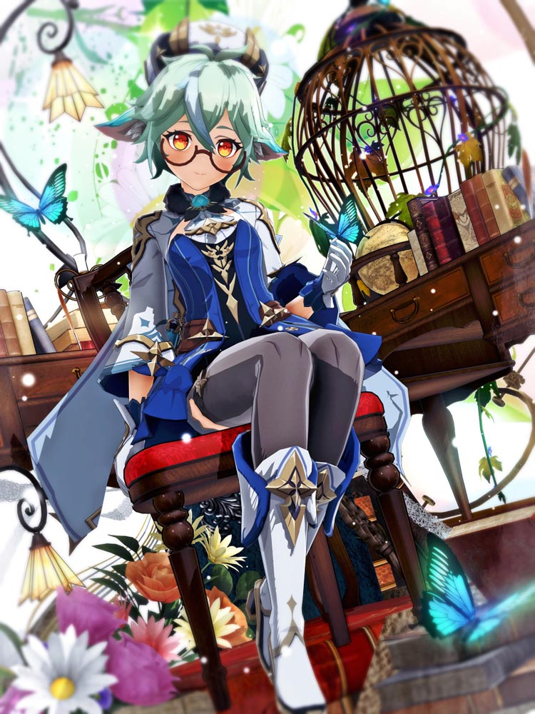 原神同人图：午安原神#Pixiv精选【3月23日新】