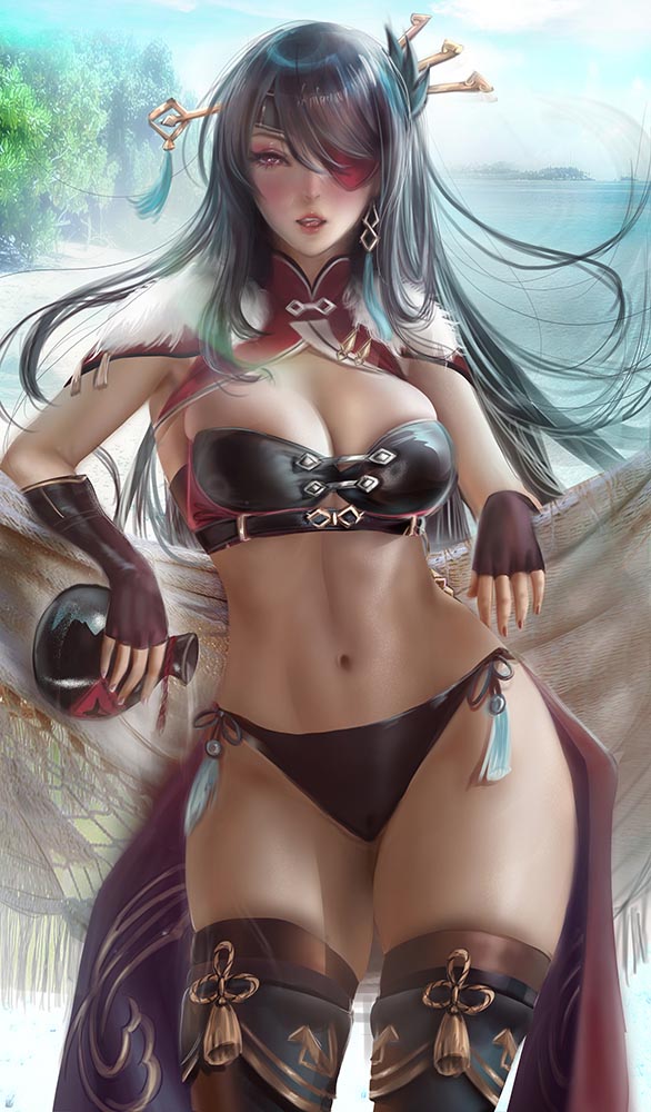 原神同人图：午安原神#P站同人图【3月25日新】