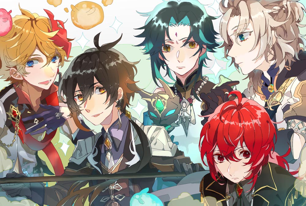 原神同人图：早安原神#P站每日好图【3月26日新】