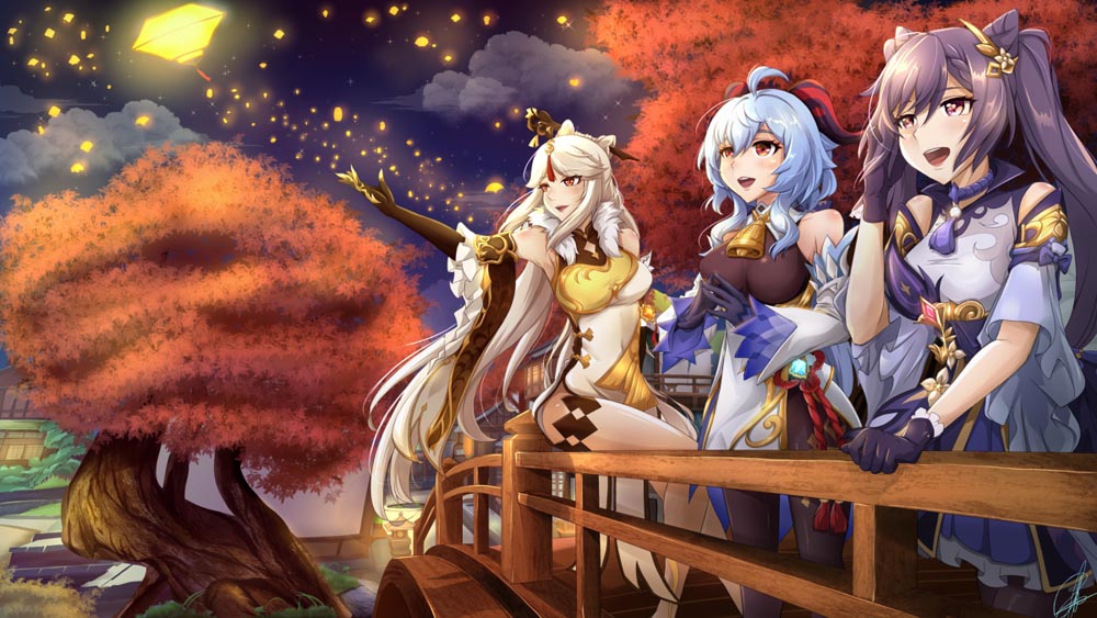 原神同人图：早安原神#P站每日好图【3月27日新】