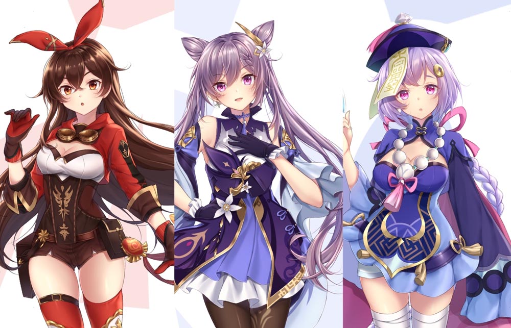 原神同人图：午安原神#P站每日好图【3月27日新】