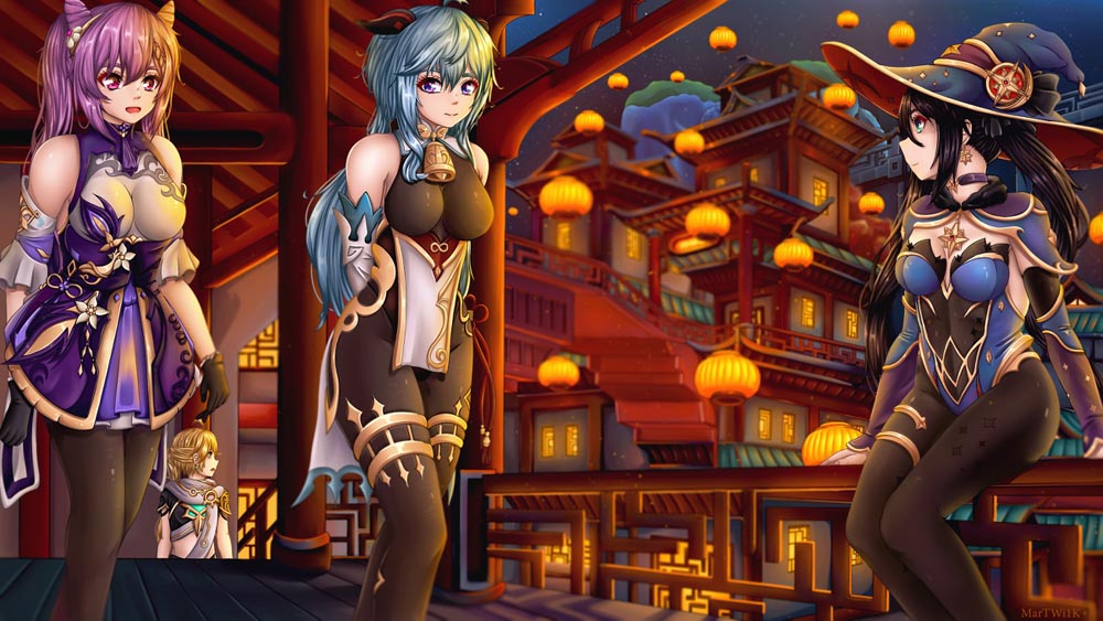 原神同人图：午安原神#P站每日好图【3月27日新】