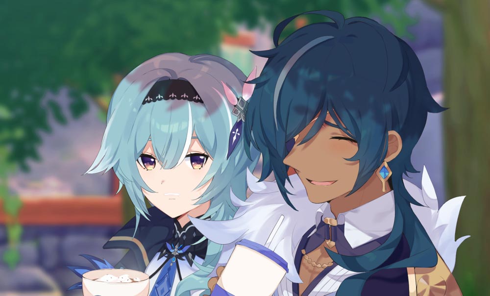 原神同人图：晚安原神#P站每日好图【3月28日新】