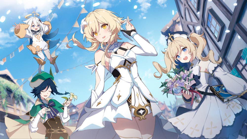 原神同人图：午安原神#P站每日好图【3月29日新】