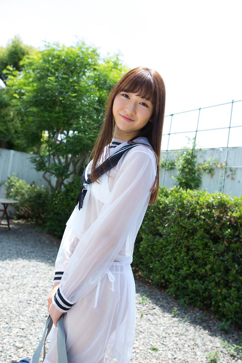 【近藤麻美】透明制服【性感写真集53P】