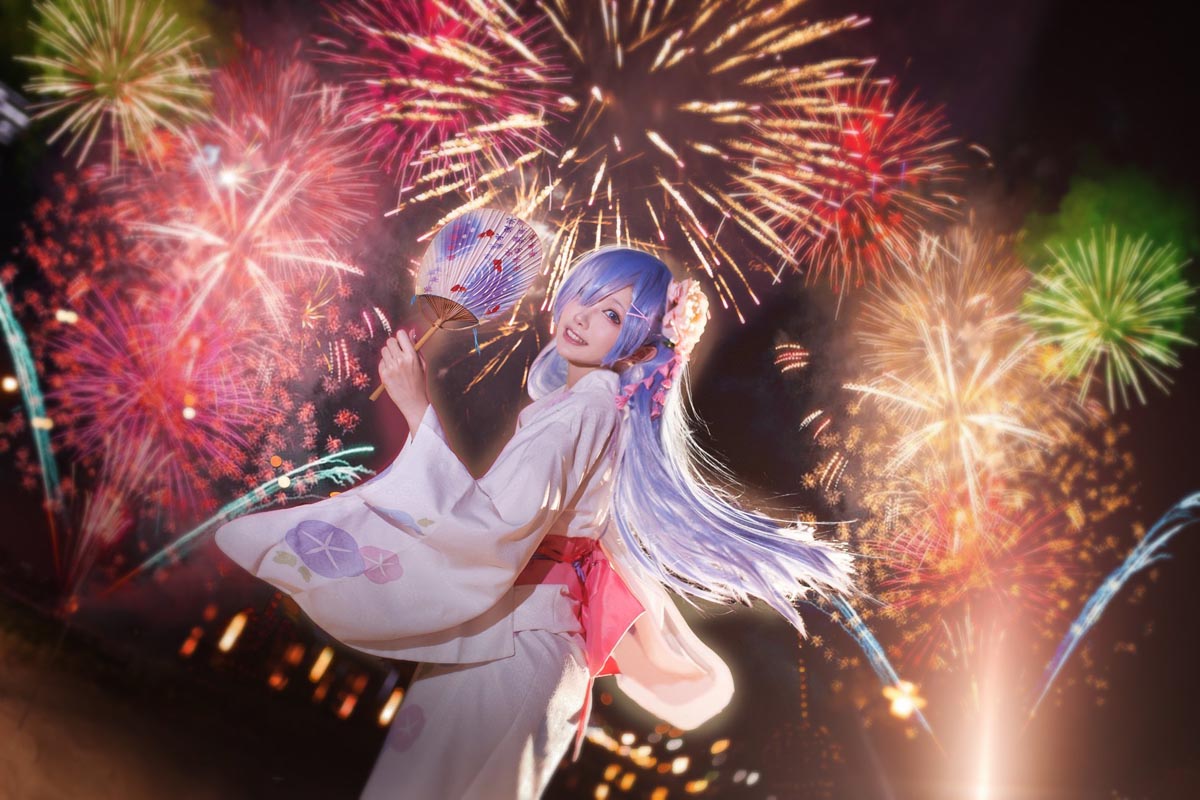 【Mon夢】Re：从零开始的异世界生活 长发雷姆【COS写真集31P】