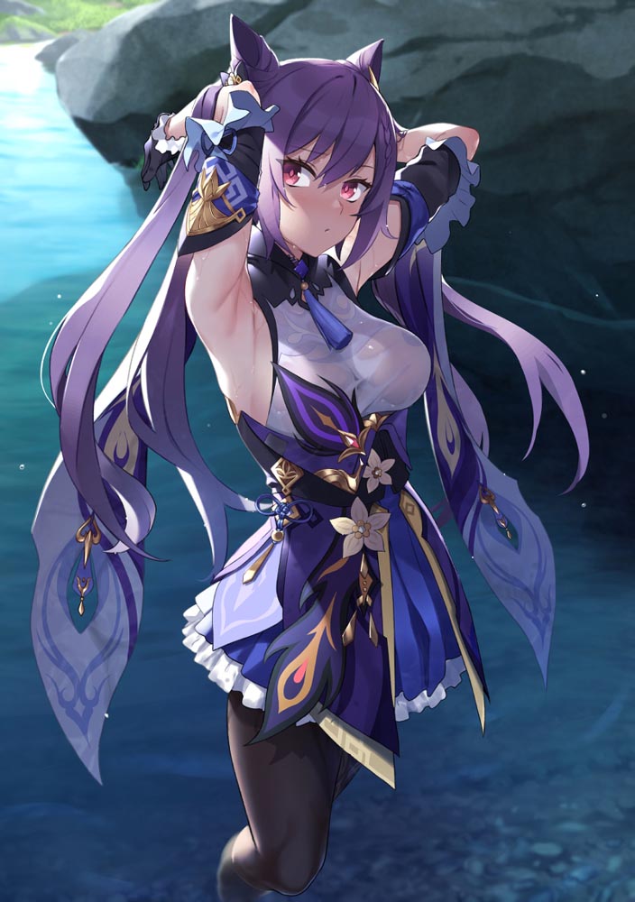 原神同人图：晚安原神#P站每日好图【3月30日新】