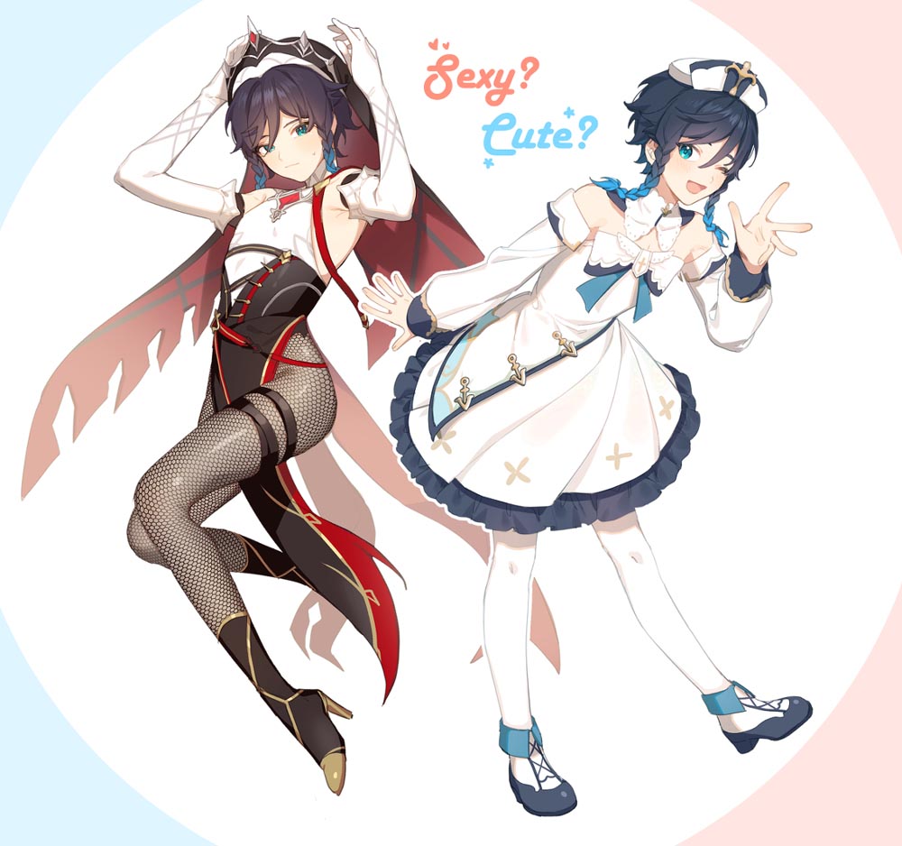 原神同人图：晚安原神#P站每日好图【3月30日新】