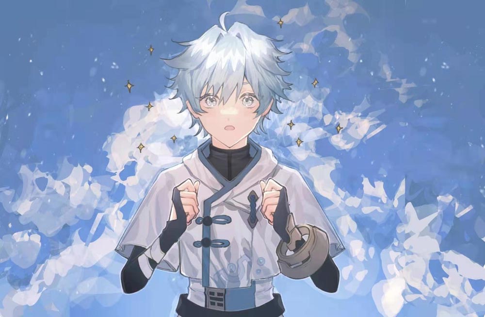 原神同人图：午安原神#P站每日福利【3月31日新】