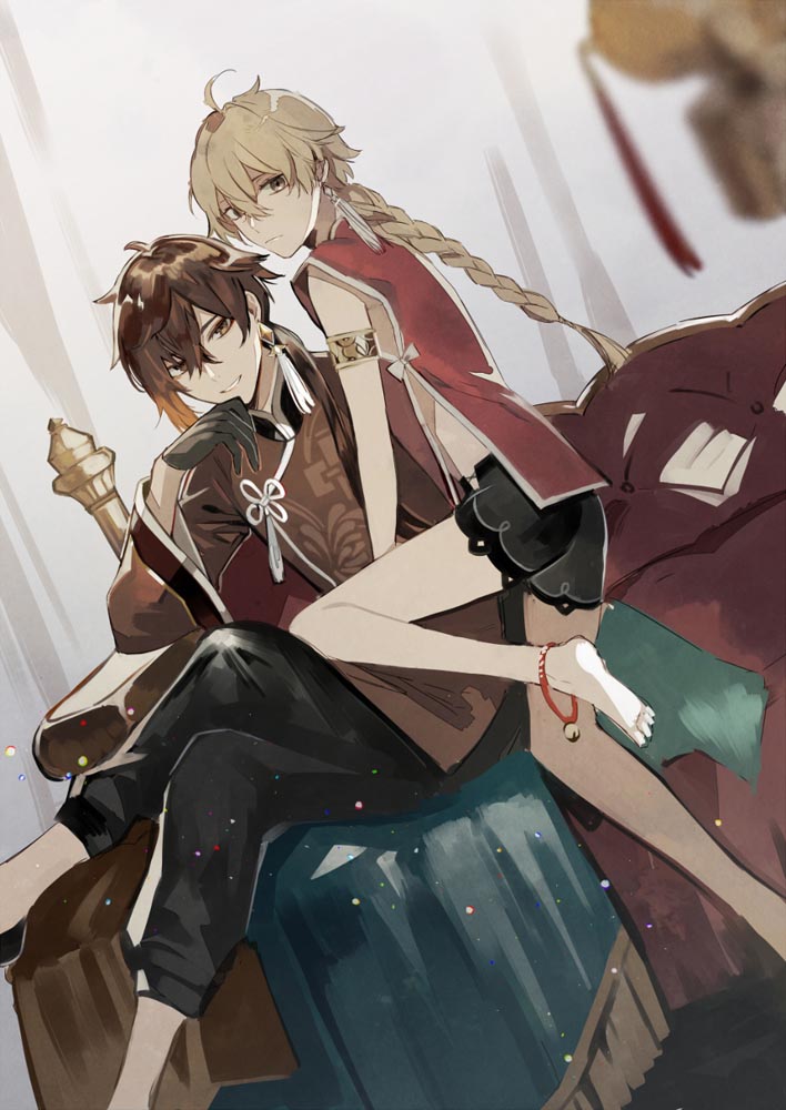 原神同人图：早安原神#P站本子#每日好图【4月1日新】