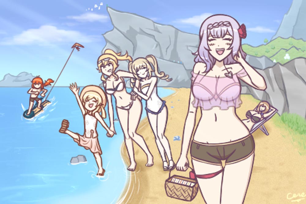 原神同人图：午安原神#P站H#每日好图【4月3日新】