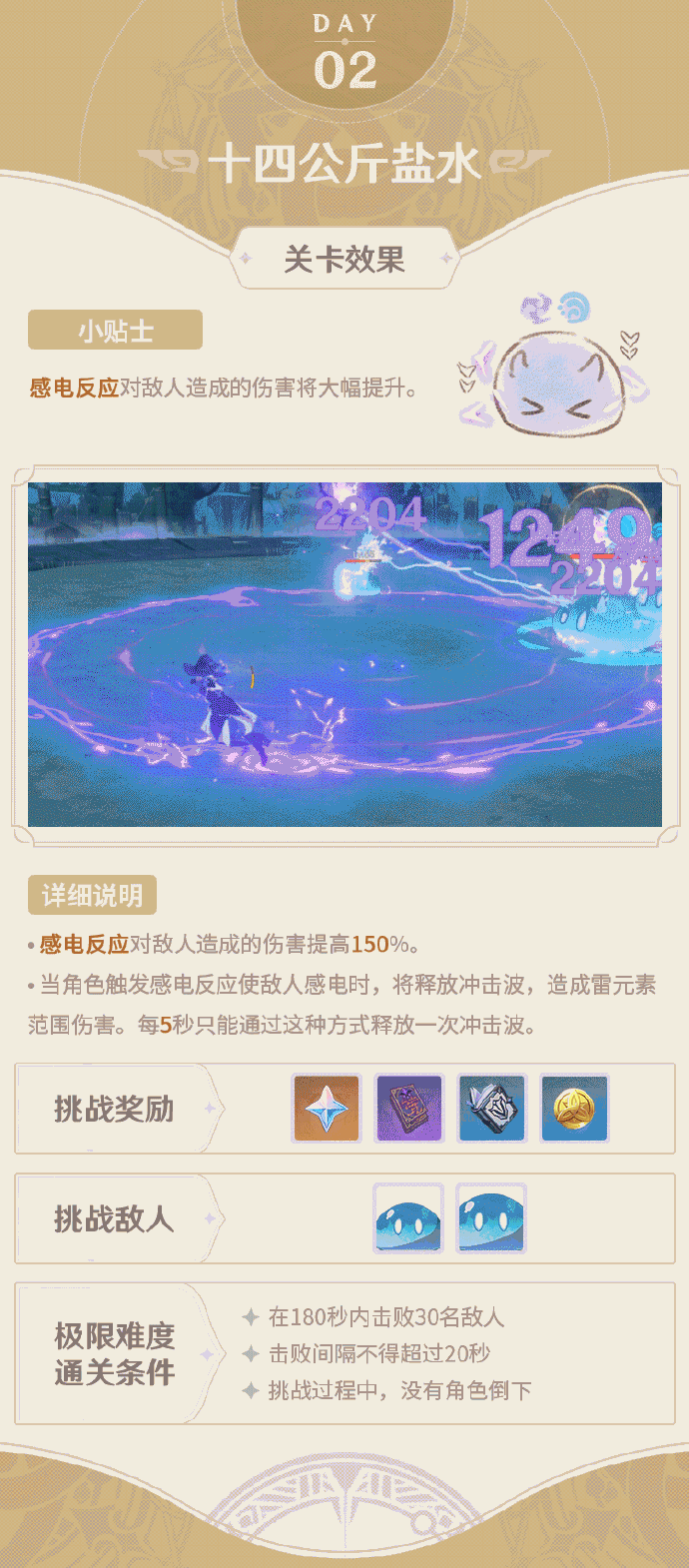 原神1.4：大擂台活动「争斗潮流」小贴士·001期