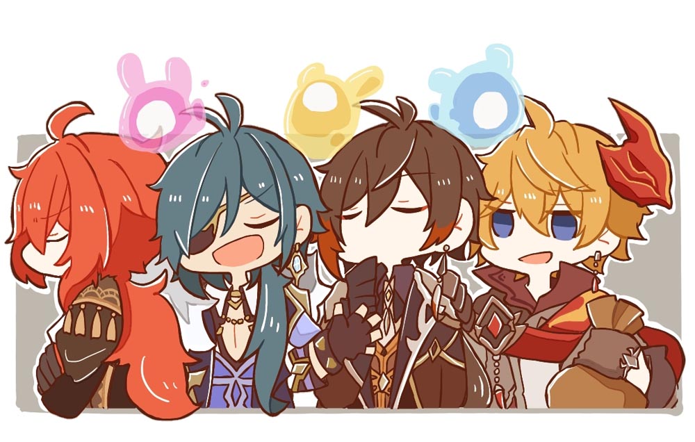 原神同人图：早安原神#P站本子#每日好图【4月6日新】