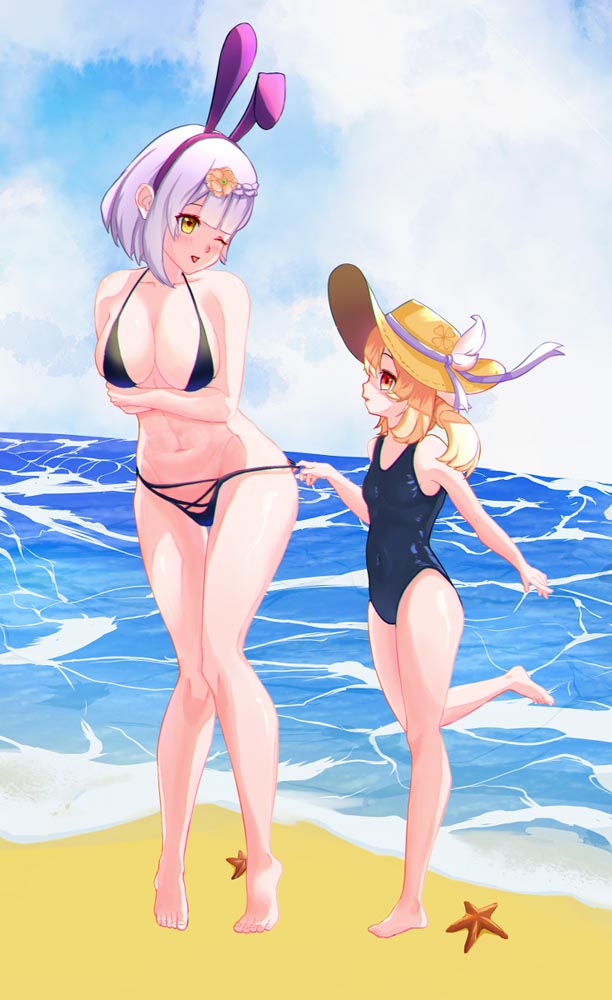 原神同人图：午安原神#P站本子#每日好图【4月6日新】