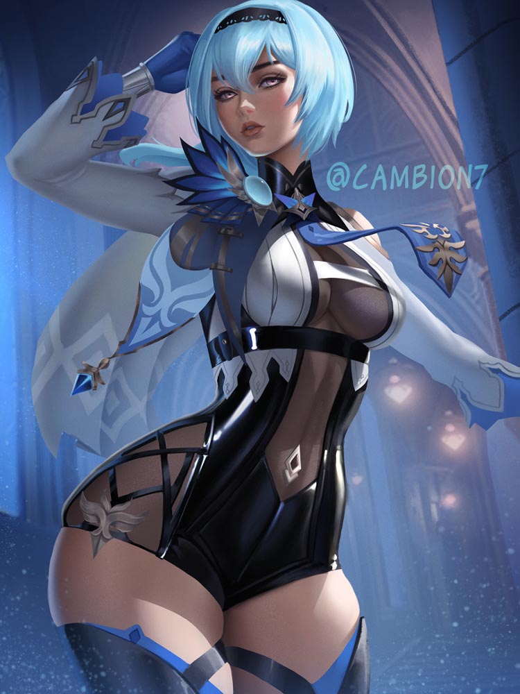 原神同人图：午安原神#P站本子#每日好图【4月6日新】