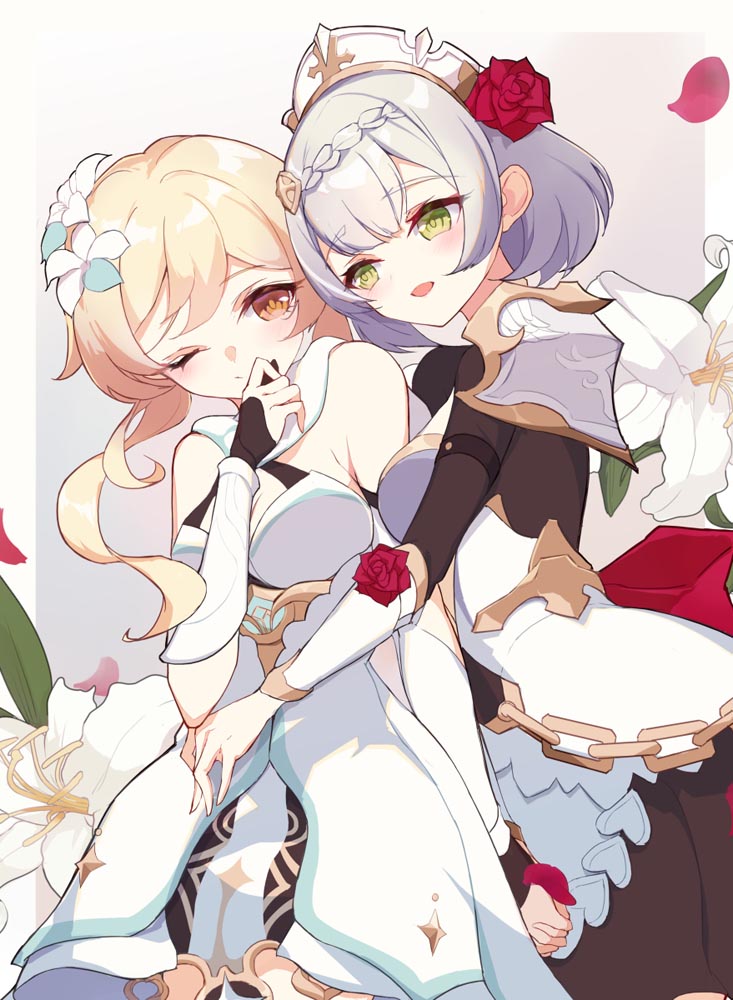 原神同人图：晚安原神#Pixiv插画#每日好图【4月7日新】