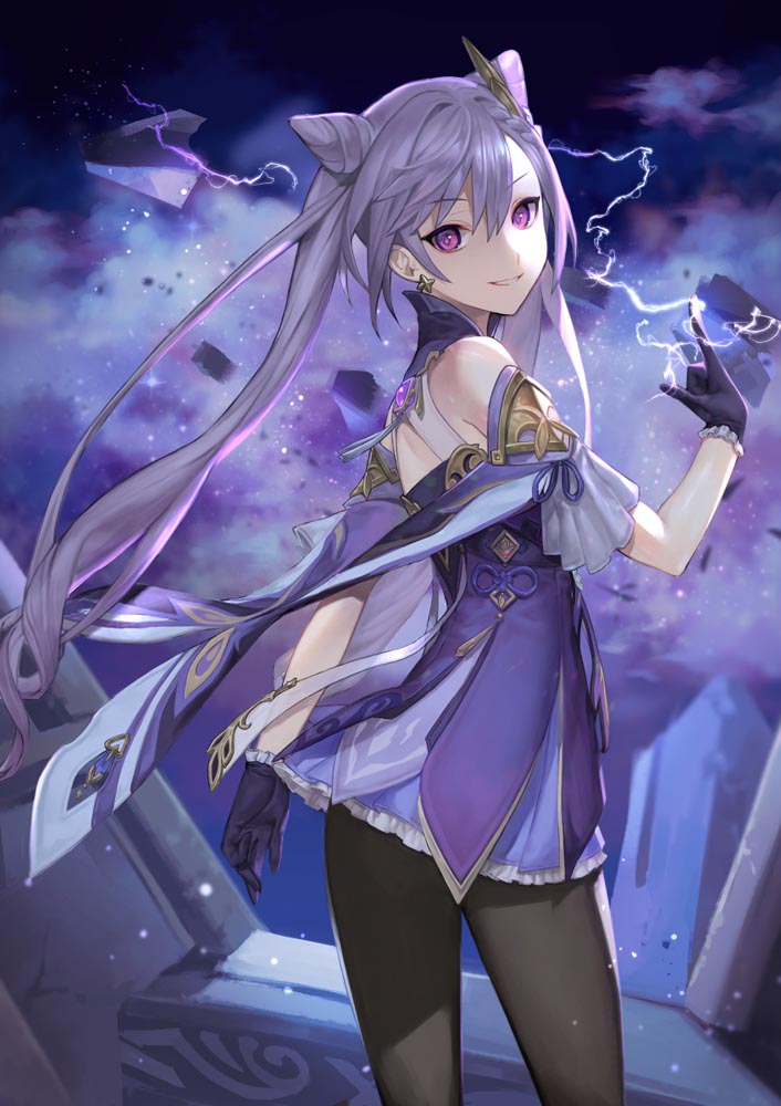 原神同人图：晚安原神#Pixiv插画#每日好图【4月7日新】